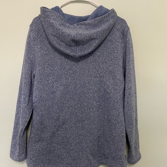 Eddie Bauer XL zip up sweat shirt with pockets and hood in great condition - Picture 9 of 10